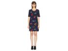 Paul Smith Artful Print T-shirt Dress (navy) Women's Dress