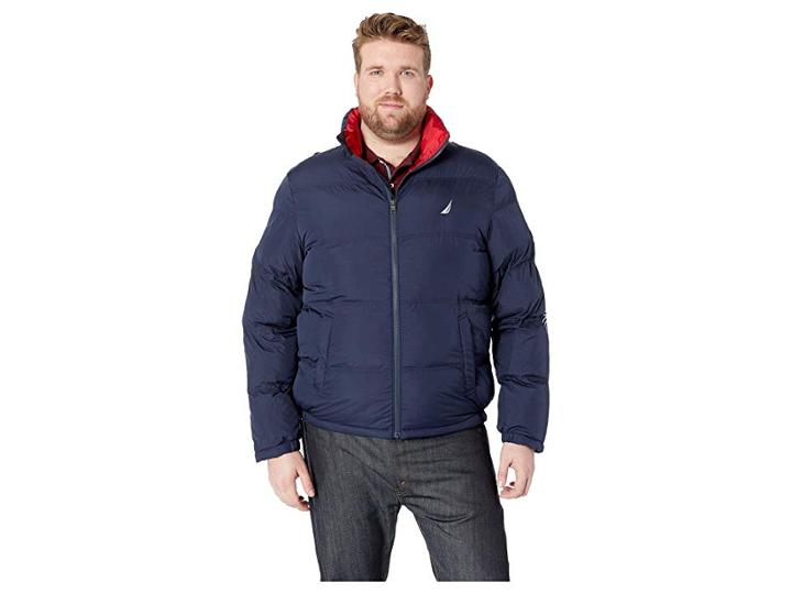 Nautica Big & Tall Big Tall Arctic Jacket (navy) Men's Coat