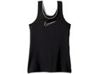 Nike Kids Pro Tank (little Kids/big Kids) (black/black/white) Girl's Sleeveless