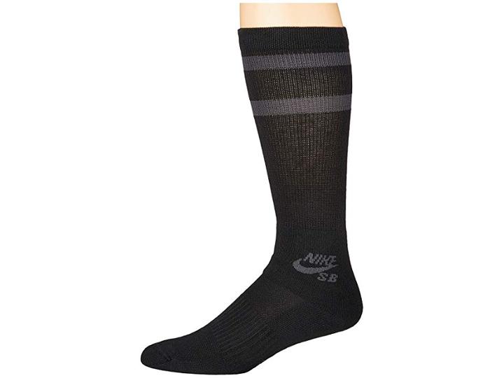 Nike Crew Skateboarding Socks 3-pair Pack (black/anthracite) Crew Cut Socks Shoes