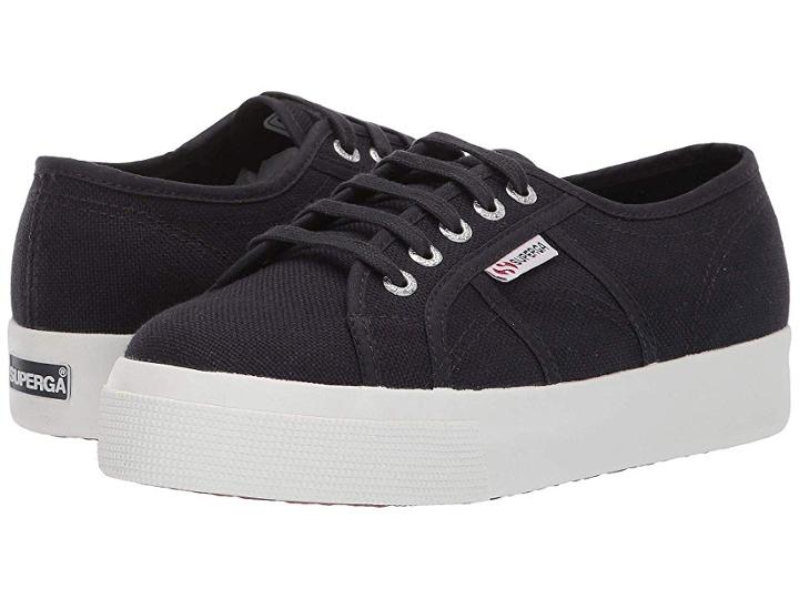Superga 2730 Cotu (blue Graphite) Women's Lace Up Casual Shoes