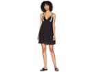 L*space Eliana Stripe Tunic Cover-up (black) Women's Swimwear