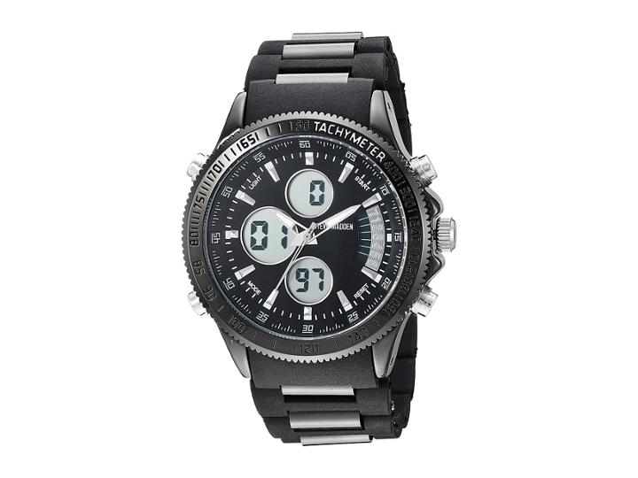 Steve Madden Smw121bk-bk (gunmetal) Watches