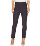 Mod-o-doc Stretch Knit Twill Forward Seam Ankle Length Pants (carbon) Women's Casual Pants