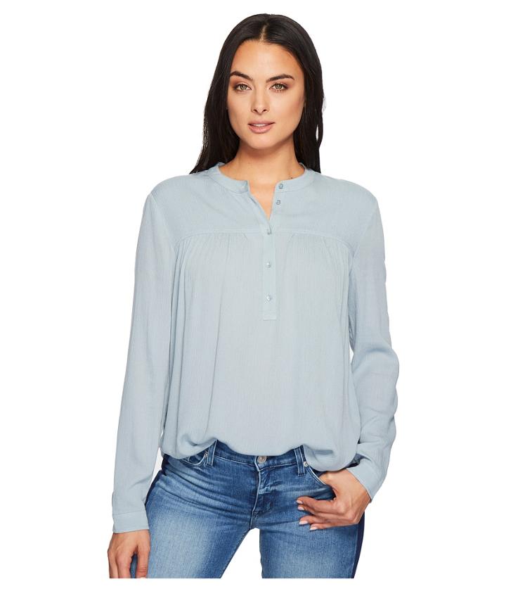 Ag Adriano Goldschmied Jess Shirt (faded Sea Breeze) Women's Clothing