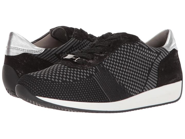 Ara Lilly (black Woven 1) Women's  Shoes