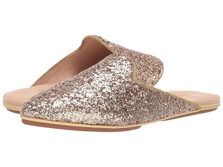 Yosi Samra Vidi (champagne Glitter) Women's Shoes