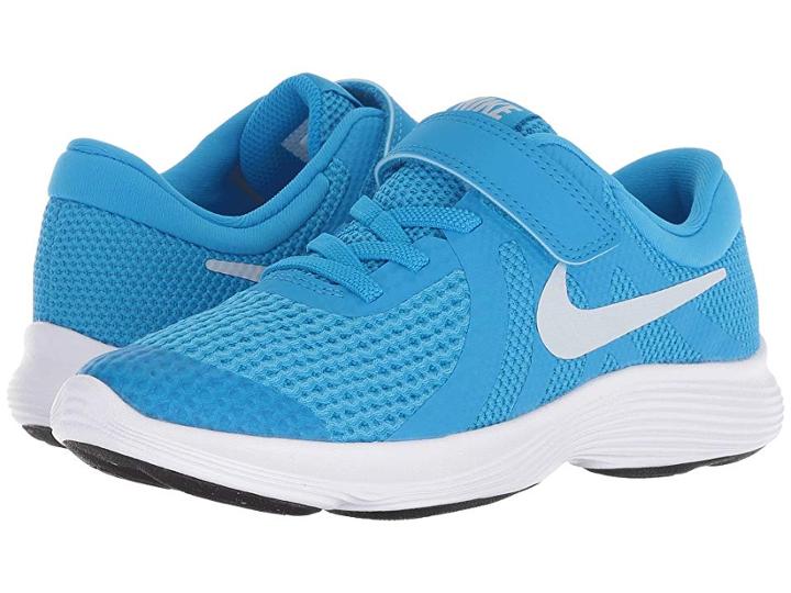 Nike Kids Revolution 4 (little Kid) (blue Hero/pure Platinum/blue Glow/black) Boys Shoes
