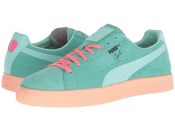 Puma Clyde South Beach (biscay Green/bay) Men's Shoes