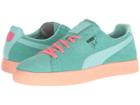 Puma Clyde South Beach (biscay Green/bay) Men's Shoes