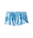 Chaser Kids Jersey Shirred Flounce Shorts (toddler/little Kids) (tie-dye) Girl's Shorts