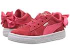 Puma Kids Suede Bow Ac Inf (toddler) (paradise Pink) Girls Shoes