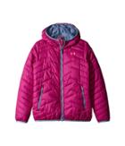 Under Armour Kids Ua Coldgear Hooded Jacket (big Kids) (black Cherry/black Cherry/pink Chroma) Girl's Coat