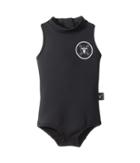 Nununu Sleeveless Scuba Swimsuit (toddler/little Kids) (black) Girl's Swimsuits One Piece