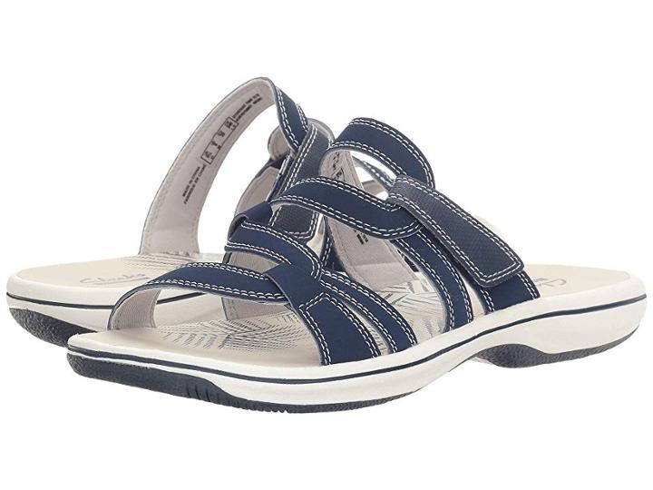 Clarks Brinkley Lonna (navy) Women's Shoes