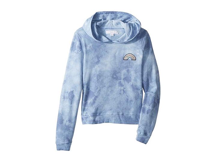 Spiritual Gangster Kids Rainbow Hoodie (toddler/little Kids/big Kids) (tie-dye Trible) Girl's Sweatshirt