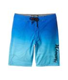 Hurley Kids Phantom 30 Boardshorts (big Kids) (racer Blue) Boy's Swimwear