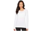 Hot Chillys Mtf Solid Scoop (white) Women's Clothing