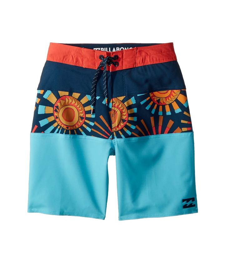 Billabong Kids Tribong X Boardshorts (big Kids) (mint) Boy's Swimwear