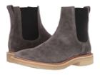 Frye Chris Crepe Chelsea (grey Washed Waxed Suede) Men's Pull-on Boots