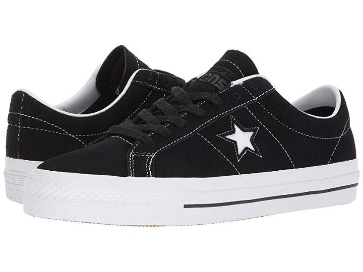 Converse Skate One Star(r) Pro Ox Skate (black/white/white) Skate Shoes