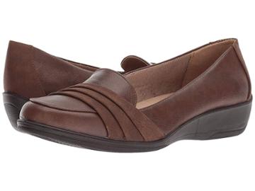Lifestride Imperia (dark Tan) Women's Wedge Shoes