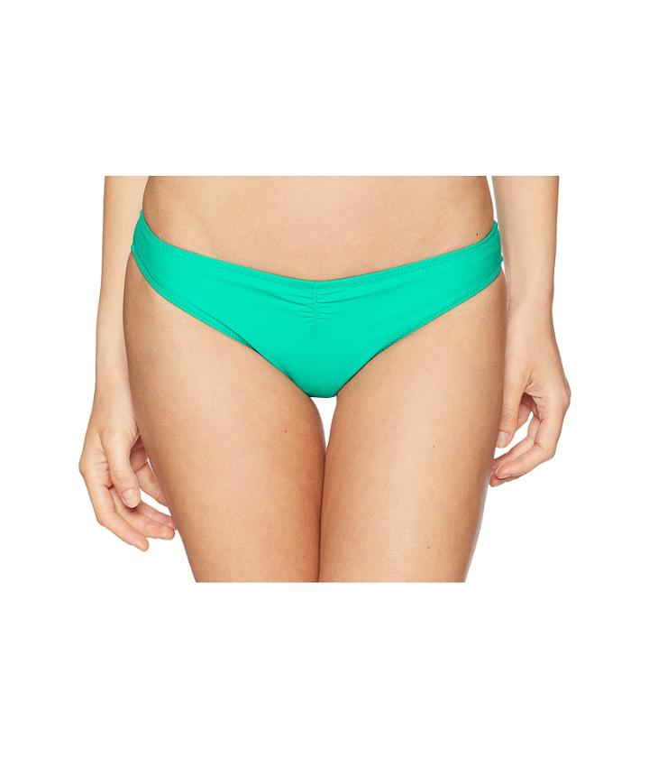 Volcom Simply Solid V Pant Bottom (green Spray) Women's Swimwear