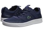 Lacoste Explorateur Light 2181 (navy Fluorescent Yellow) Men's Shoes
