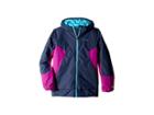 Columbia Kids Snow Problemtm Jacket (little Kids/big Kids) (nocturnal/bright Plum/atoll) Girl's Coat