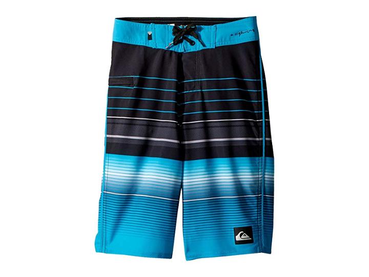 Quiksilver Kids Highline Swell Vision Boardshorts (big Kids) (black) Boy's Swimwear