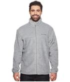 Columbia Big Tall Steens Mountaintm Full Zip 2.0 Jacket (light Grey Heather) Men's Coat