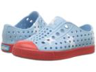 Native Kids Shoes Jefferson Print (toddler/little Kid) (sky Blue/torch Red/big Star Print) Kids Shoes