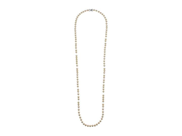 Lauren Ralph Lauren 42 Pearl Strand Necklace (white) Necklace