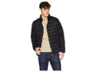 Save The Duck Short Solid Stretch Coat (black) Men's Coat