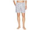 Onia Calder 10 Diamond Wave Swim Trunk (grenadine/white) Men's Swimwear