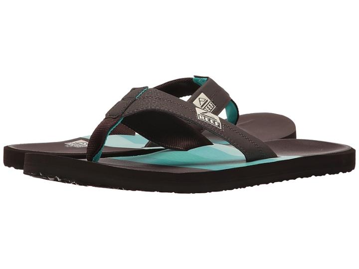 Reef Ht Prints (brown/blue) Men's Sandals