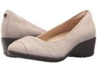 Hush Puppies Jalaina Odell (taupe Suede) Women's Flat Shoes