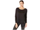 Reebok Workout Ready Supremium Long Sleeve (black) Women's Clothing