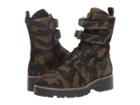 Shellys London Tyra (camo) Women's Lace-up Boots