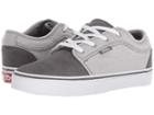 Vans Kids Chukka Low (little Kid/big Kid) ((suiting) Pewter/frost Gray) Boys Shoes
