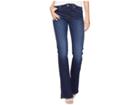 7 For All Mankind A Pocket W/ Contrast A In Midnight Moon (midnight Moon) Women's Jeans