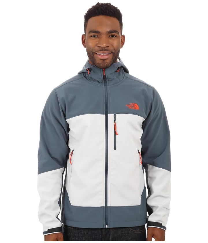 The North Face Apex Bionic Hoodie (conquer Blue/high Rise Grey (prior Season)) Men's Coat