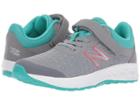 New Balance Kids Kvkayv1y (little Kid/big Kid) (steel/tidepool) Girls Shoes