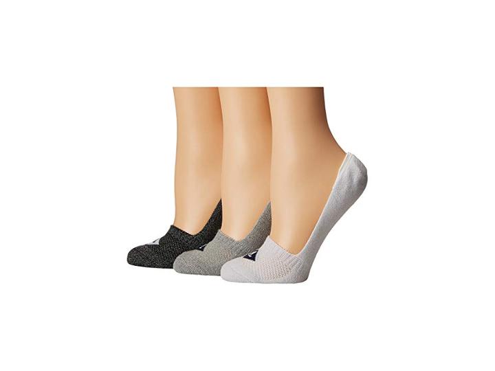 Sperry Repreve Liners 3-pack (gray Marl Assorted) Women's No Show Socks Shoes