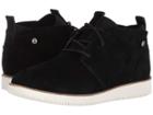 Hush Puppies Chowchow Chukka (black Suede) Women's Lace-up Boots