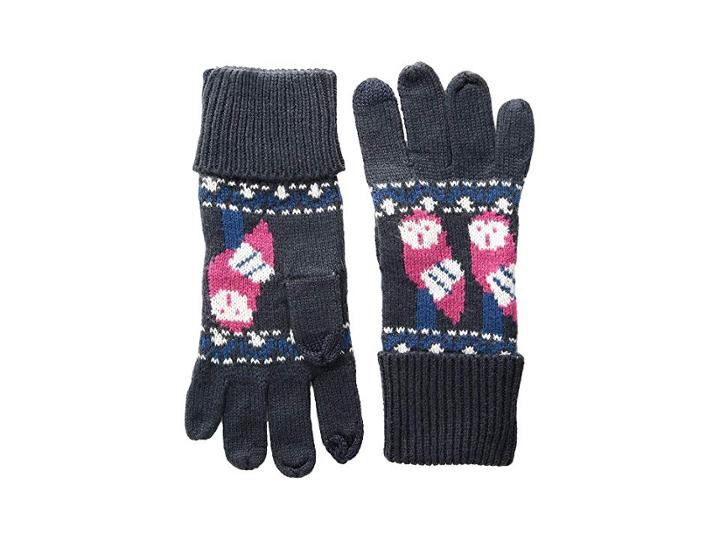 Vera Bradley Cozy Gloves (night Owls) Dress Gloves
