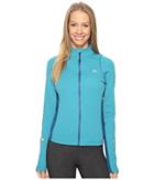 Pearl Izumi Select Escape Thermal Jersey (pagoda Blue/moroccan Blue) Women's Workout