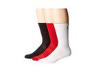 Polo Ralph Lauren 3-pack Athletic Reflector Crew (black Assorted) Men's Crew Cut Socks Shoes