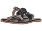 Cole Haan Findra Woven Sandal (black Leather) Women's Sandals