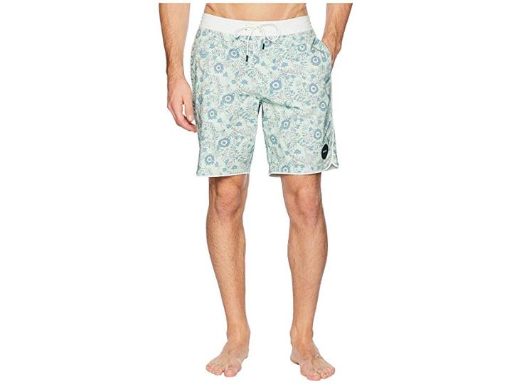 Rvca Trinity 19 Boardshorts (patina Green) Men's Swimwear